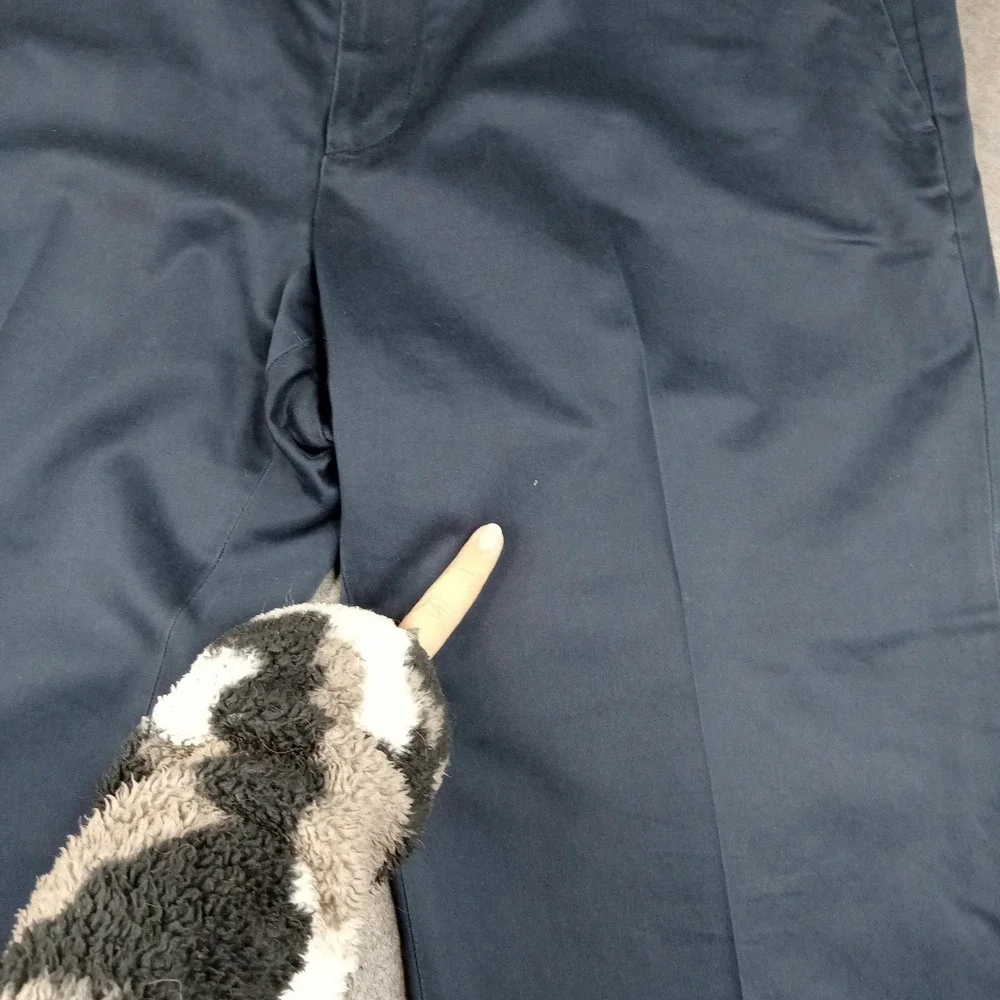Banana Republic‎ Pants Mens 35x32 Navy Non Iron Chino Tailored Slim Fit Dress